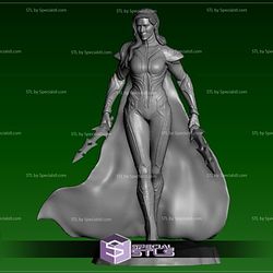 Hela with Helmet 3D Printing Model Thor STL Files