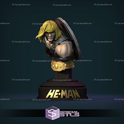 He-Man in Battle 3D Printing Model Master of Universe STL Files