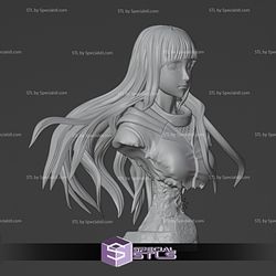 Hinata Bust 3D Printing Model Naruto STL Files