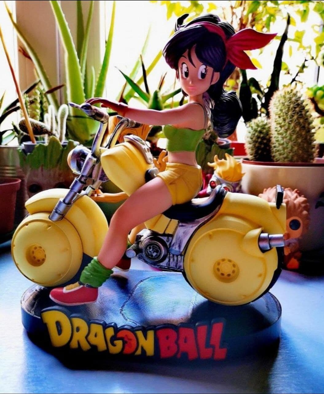 Lunchi on Motor From Dragonball