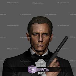 James Bond Daniel Craig STL files from 007 STL Files