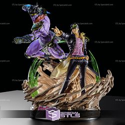 JoJo's Bizarre Adventure - Jotaro Kujo 3D Plaque with stand