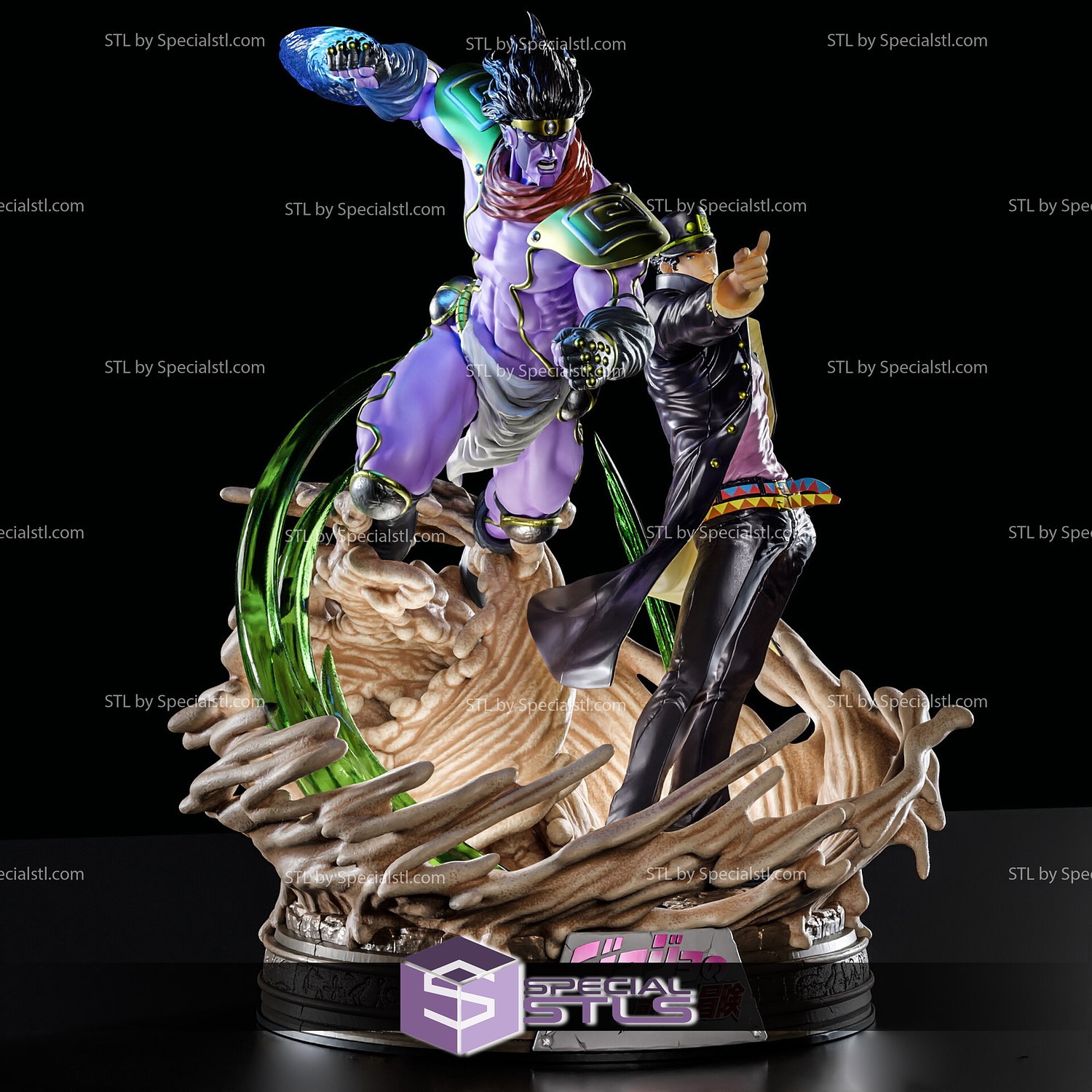 STL file Jotaro / Star Platinum Jojo Figures ⭐・3D printing idea to  download・Cults