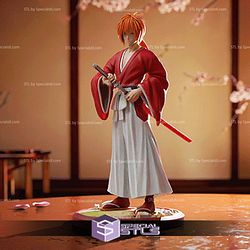 Kenshin Himura Standing 3D Printing Model STL Files
