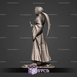 Kenshin Himura Standing 3D Printing Model STL Files