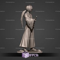 Kenshin Himura Standing 3D Printing Model STL Files