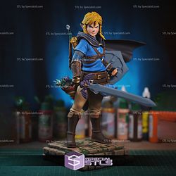 Link Archer Standing 3D Printing Model The Legend of Zelda STL Files