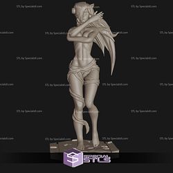 Lucy STL Files Elfen Lied 3D Printing Figurine