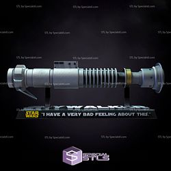 Luke Lightsaber 3D Printing Figurine Star Wars STL Files