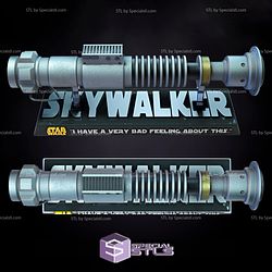 Luke Lightsaber 3D Printing Figurine Star Wars STL Files