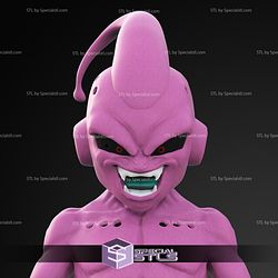 Majin Kid Buu 3 Verison 3D Printing Model Dragonball STL Files