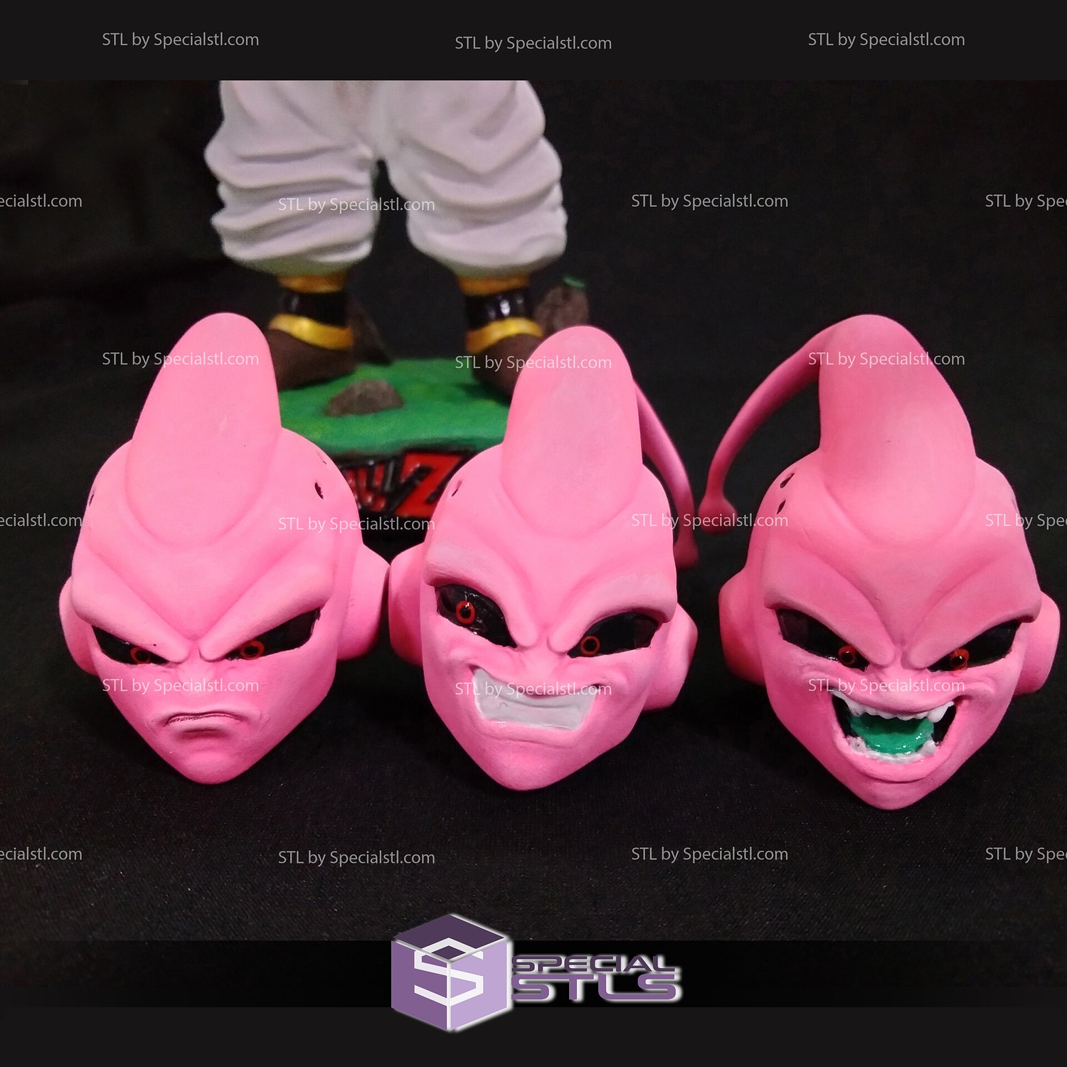 MAJIN BUU KID bust 3D model 3D printable