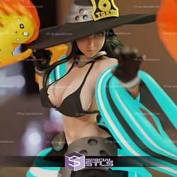 Maki Oze V2 3D Printing Figurine Fire Force STL Files