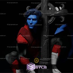 Nightcrawler and Crucifix 3D Printing Model X men STL Files