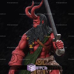 Nordic Hellboy 3D Printing Model STL Files