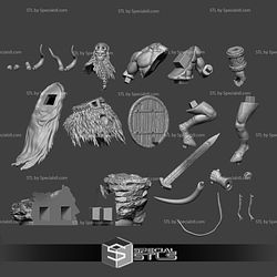 Nordic Hellboy 3D Printing Model STL Files