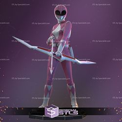 Pink Ranger 3D Printing Model Mighty Morphin Power Rangers STL Files
