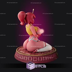 Princess Bubblegum Thicc Version 3D Printing Model Super Mario STL Files