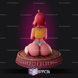 Princess Bubblegum Thicc Version 3D Printing Model Super Mario STL Files