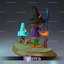 Punkin Puss and Mushmouse 3D Printing Model STL Files