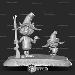 Punkin Puss and Mushmouse 3D Printing Model STL Files