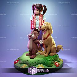 Punky Brewster 3D Printing Model STL Files