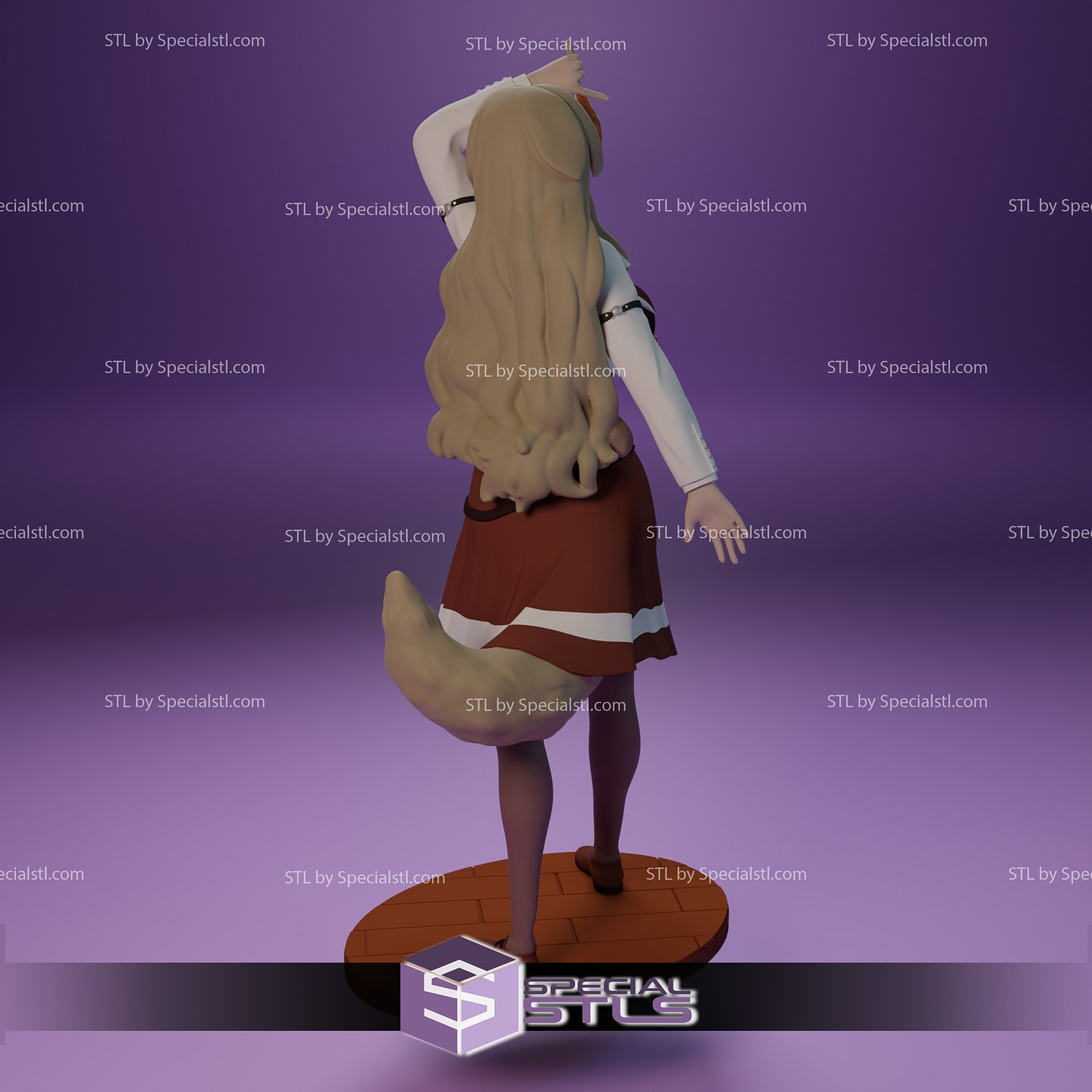 STL file Pursena Adoldia from Mushoku Tensei anime 👧・3D print design to  download・Cults