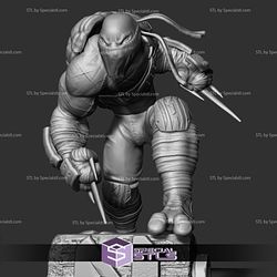 Raphael 3D Printing Model Action Pose for Diorama TMNT STL Files