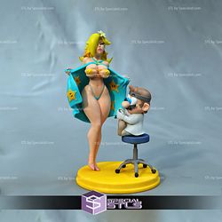 Rosaline and Dr Mario 3D Printing Figurine STL Files