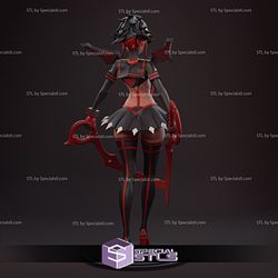 Ryuko Matoi Posing 3D Printing Figurine Kill la Kill STL Files