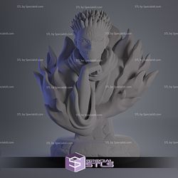 Ryomen Sukuna Bust 3D Printing Model Jujutsu Kaisen STL Files