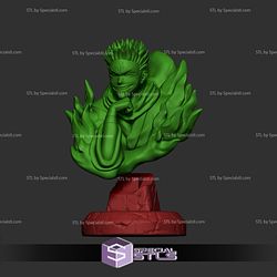 Ryomen Sukuna Bust 3D Printing Model Jujutsu Kaisen STL Files