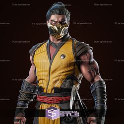 Scorpion Standing V3 3D Printing Model Mortal Kombat STL Files