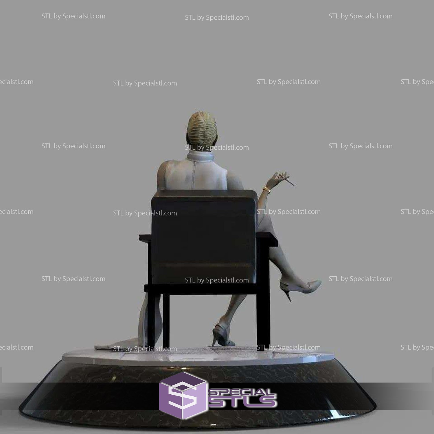 Sharon Stone Basic Instinct 3D Printing Figurine STL Files
