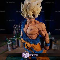Son Goku Super Saiyan No Shirt 3D Printing Model Dragonball STL Files