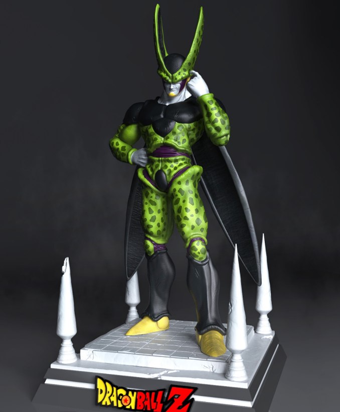 Perfect Cell from Dragonball Anime