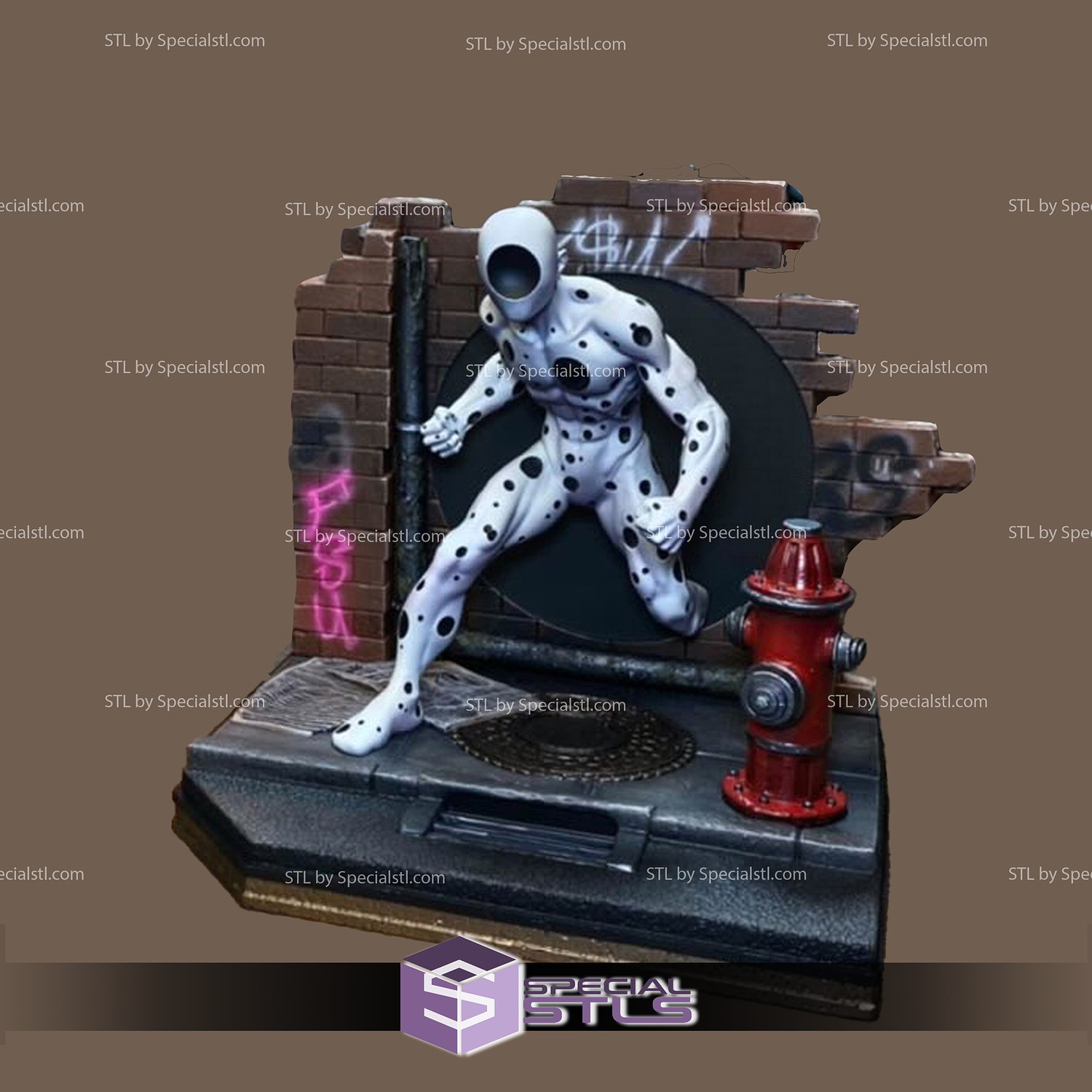 Spot 3D Printing Model Spider-Man Across the Spider-Verse STL Files