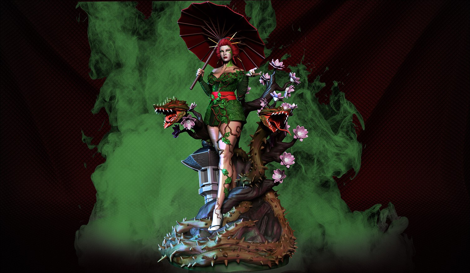 Poison Ivy Samurai From DC