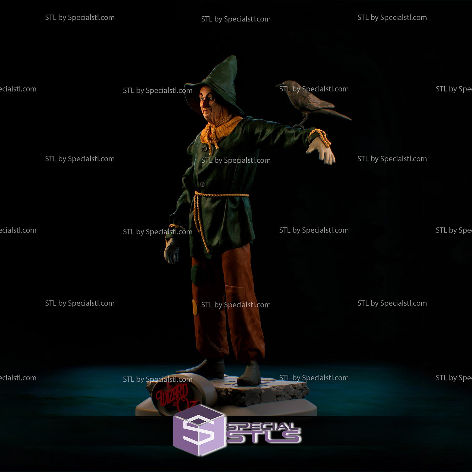 Toto Scarecrow 3D Printing Model The Wizard of Oz STL Files