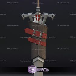 Cosplay STL Files Clive Rosfield Invictus Sword Wearable 3D Print