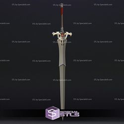 Cosplay STL Files Clive Rosfield Invictus Sword Wearable 3D Print