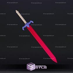 Cosplay STL Files Janemba Sword Dragonball Wearable 3D Print