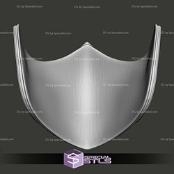 Cosplay STL Files MK1 Sub Zero Mask Wearable 3D Print