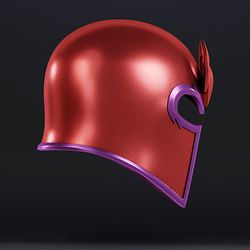 Cosplay STL Files Comic Magneto Helmet 3D Print Wearable