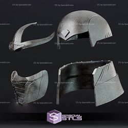 Cosplay STL Files Classic Shredder TMNT Helmet 3D Print Wearable