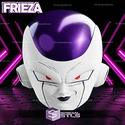 Cosplay STL Files Frieza Head Dragonball 3D Print Wearable