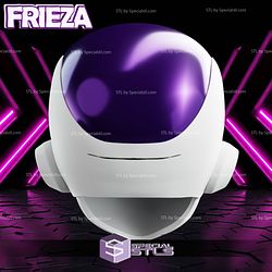 Cosplay STL Files Frieza Head Dragonball 3D Print Wearable