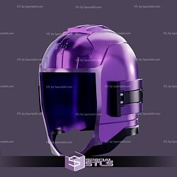 Cosplay STL Files Comic Kang The Conqueror Helmet 3D Print Wearable