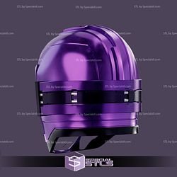 Cosplay STL Files Comic Kang The Conqueror Helmet 3D Print Wearable
