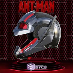 Cosplay STL Files Ant Man 3 Quantumania Helmet 3D Print Wearable